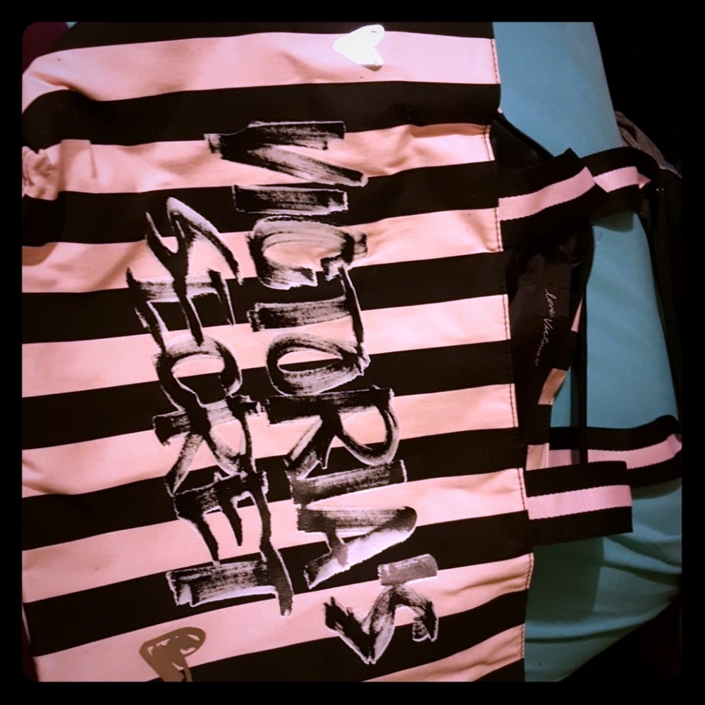 Victoria's secret weekender bag
